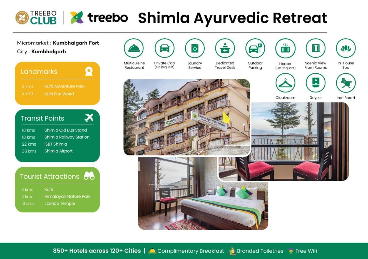 Hotel Treebo Shimla Ayurvedic Retreat Kufri Exteriér fotografie
